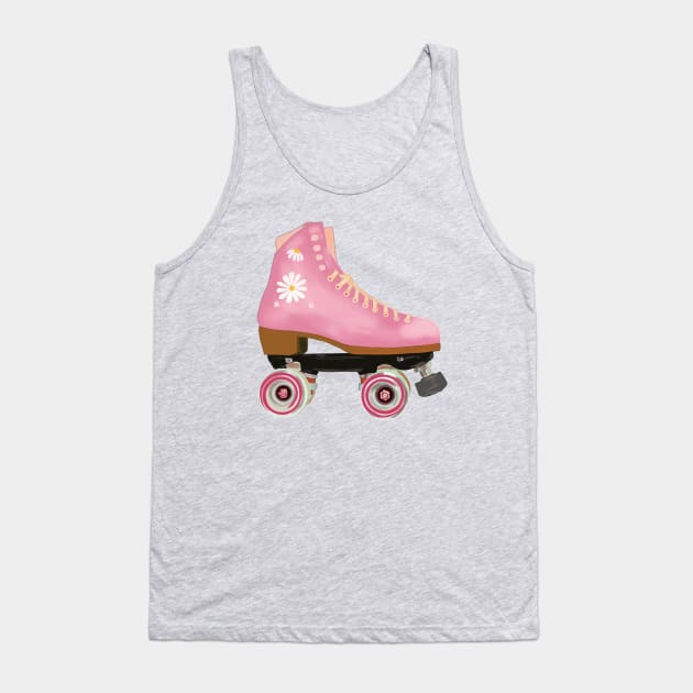 Pink Pastel rollers Tank Top by Mimie20